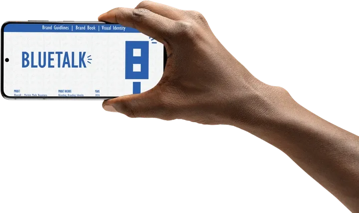 Blue Talk — Visual Branding
