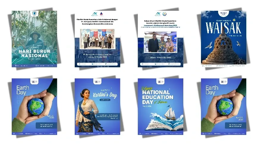 Maritim Muda Nusantara — Social Media Design